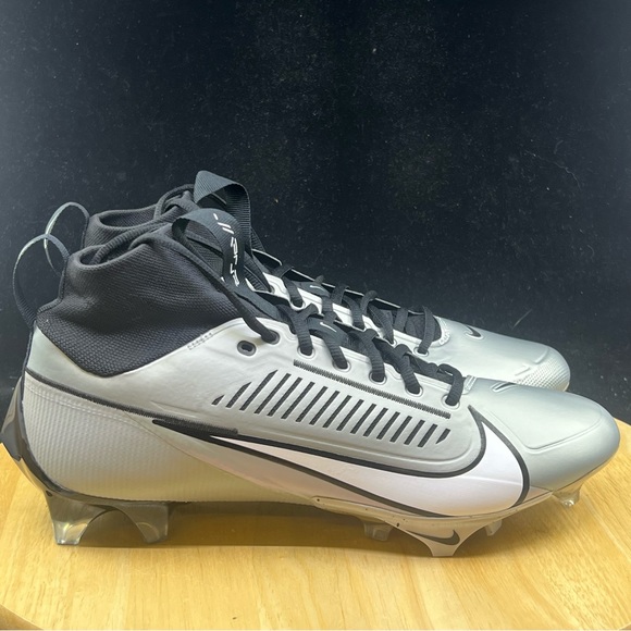 Nike Vapor Edge Pro 360 2 Light Smoke Grey Black Cleats DA5456-002 Men's Sizes - Picture 5 of 9